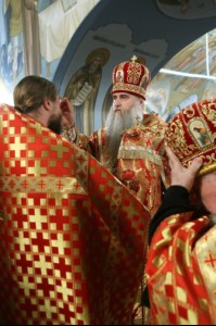 Всенощное бдение в Свято-Троицком кафедральном соборе г.Саратова