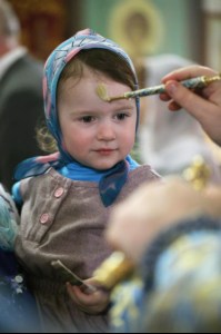 Всенощное бдение в храме Благовещения Пресвятой Богородицы г. Саратова