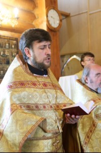 Божественная литургия в храме в честь Сретения Господня г. Саратова