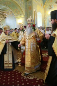 Встреча святых мощей святого равноапостольного князя Владимира и Всенощное бдение в храме в честь Покрова Пресвятой Богородицы г.Саратова