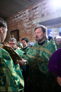 Престольный праздник в саратовском храме во имя преподобного Сергия Радонежского