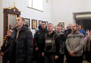 Божественная литургия в Свято-Иоанновском женском монастыре села Алексеевка Хвалынского района