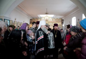 Пассия в храме в честь Рождества Христова г.Вольска