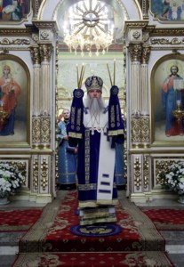 Всенощное бдение в храме в честь Покрова Пресвятой Богородицы г.Саратова