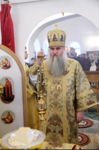 Божественная литургия в храме в честь Благовещения Пресвятой Богородицы г.Саратова
