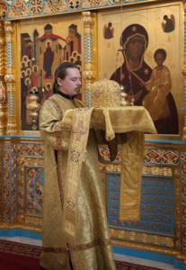 Божественная литургия в Свято-Алексиевском женском монастыре г. Саратова