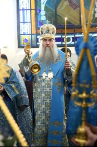 Всенощное бдение на Архиерейском подворье – храме в честь иконы Божией Матери «Утоли моя печали» г.Саратова