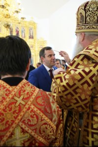 Всенощное бдение в храме во имя святого апостола и евангелиста Иоанна Богослова г.Саратова