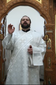 Божественная литургия в храме во имя святого равноапостольного великого князя Владимира г. Саратова