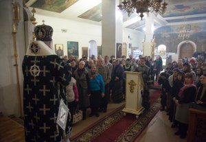 Литургия Преждеосвященных Даров в храме Покрова Пресвятой Богородицы г. Покровска (Энгельса)