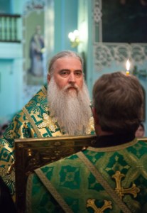 Всенощное бдение в храме Сошествия Святого Духа г. Саратова