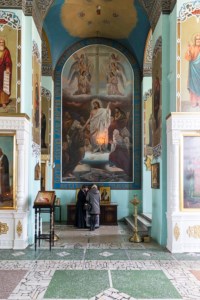 Литургия Преждеосвященных Даров в храме в честь Сошествия Святого Духа г. Саратова