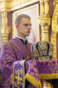 Божественная литургия в храме во имя святой великомученицы Екатерины г. Саратова