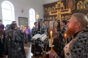 Пассия в храме в честь Успения Божией Матери г.Вольска
