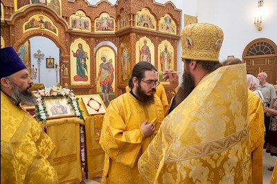 Всенощное бдение в Княже-Владимирском храме Саратова
