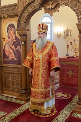 Божественная литургия в храме Воскресения Христова г. Саратова