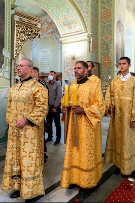 Всенощное бдение в храме Покрова Пресвятой Богородицы г. Саратова