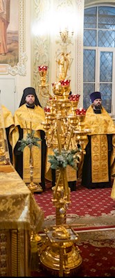 Митрополит Игнатий совершил Великую рождественскую вечерню
