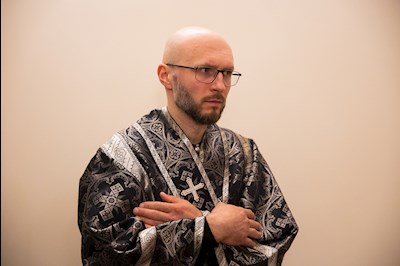 Митрополит Игнатий совершил ночную Литургию Преждеосвященных Даров в крестовом храме священномученика Гермогена, епископа Тобольского (Саратовского и Царицынского)