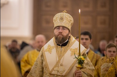 Всенощное бдение в Спасском кафедральном соборе г. Пензы