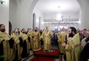 Всенощное бдение в Свято-Никольском мужском монастыре г. Саратова