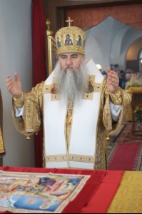 Божественная литургия в храме во имя святителя и чудотворца Николая р.п. Базарный Карабулак