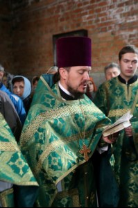 Престольный праздник в саратовском храме во имя преподобного Сергия Радонежского
