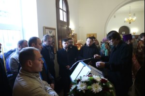 Великое освящение храма святых мучеников Адриана и Наталии г. Саратова и Божественная литургия в новоосвященном храме