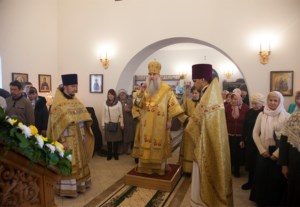 Великое освящение храма во имя святителя Иоанна Златоуста в п. Зональный г.Саратова