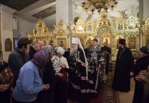 Литургия Преждеосвященных Даров в храме Покрова Пресвятой Богородицы г. Покровска (Энгельса)