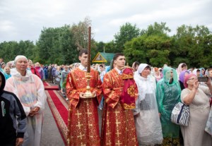 Божественная литургия в Вавиловом Доле