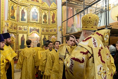 Всенощное бдение в Иоанновском женском монастыре с. Алексеевка