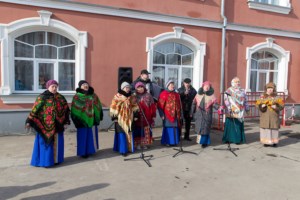 На территории Покровского храма г. Саратова прошел зимний праздник