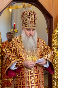 Божественная литургия в храме великомученика Георгия Победоносца г. Саратова
