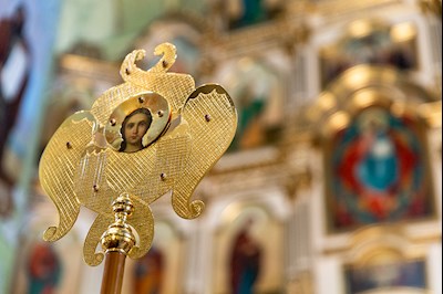 Всенощное бдение в храме Покрова Пресвятой Богородицы г. Саратова