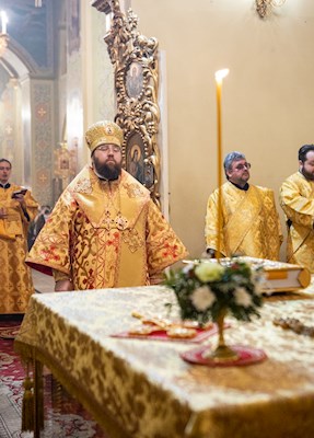 Митрополит Игнатий совершил Великую рождественскую вечерню