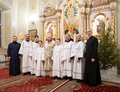 Всенощное бдение в Покровском соборе г. Саратова