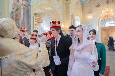Митрополит Игнатий совершил таинство Венчания