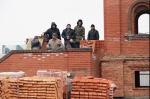 Божественная литургия в храме во имя преподобного Сергия Радонежского поселок Юбилейный г.Саратова