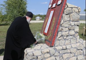 Чин Великого освящения и Божественная литургия в храме святого пророка Илии в селе Липовка Базарно-Карабулакского района