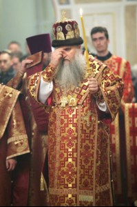 Всенощное бдение в Свято-Троицком кафедральном соборе Саратова
