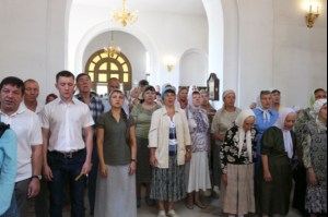 Божественная литургия в Свято-Алексиевском женском монастыре г. Саратова