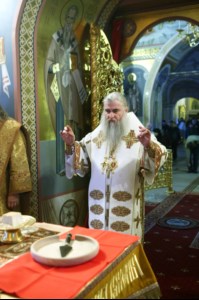 Божественная литургия в Свято-Троицком кафедральном соборе г.Саратова
