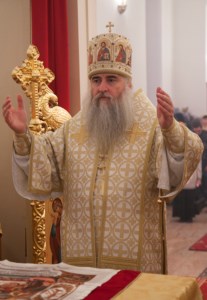 Божественная литургия на Архиерейском подворье — храме святых равноапостольных Кирилла и Мефодия при СГУ