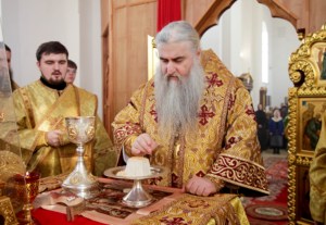 Божественная литургия в Свято-Иоанновском женском монастыре села Алексеевка Хвалынского района