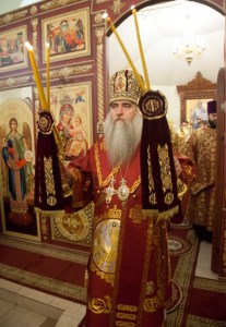 Всенощное бдение в храме во имя священномученика Космы Саратовского г. Саратова