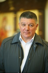 Вечерня в соединении с Божественной литургией свт. Иоанна Златоуста в храме в честь Благовещения Пресвятой Богородицы г.Вольска