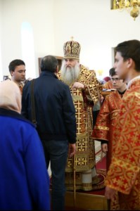 Всенощное бдение в храме во имя святого апостола и евангелиста Иоанна Богослова г.Саратова