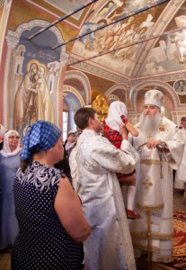 Всенощное бдение в Свято-Троицком кафедральном соборе г. Саратова