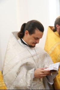Божественная литургия в храме в честь Нерукотворного Образа Спасителя г. Саратова